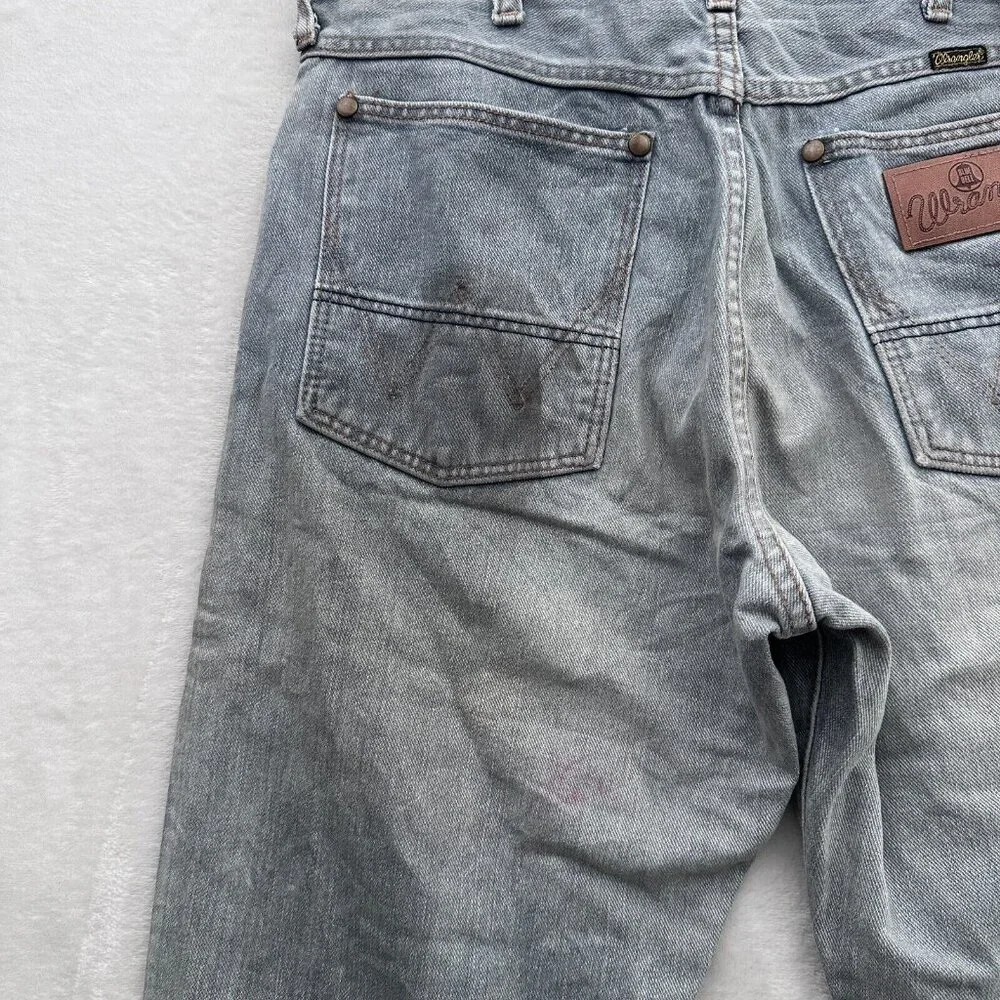 Vintage Wrangler Jeans Mens 30 (28x31) Blue Blue Bell Western Cut Made In Japan